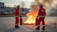 praktische Brandschutzhelfer-Übung praktische Brandschutzhelfer-Übung