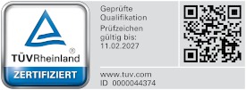 Datenschutzauditor TÜV-zertifiziert